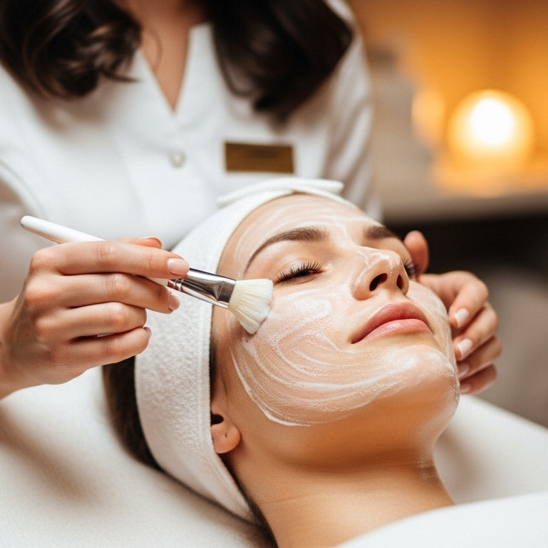 Clase práctica de la Carrera de Cosmetología Profesional Presencial en Academia Expertas