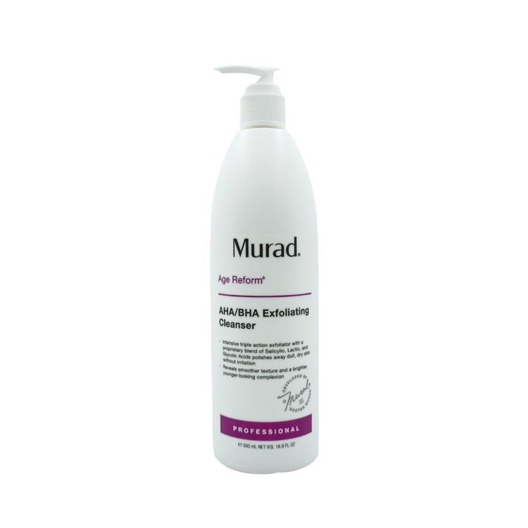 AHA/BHA Exfoliating Cleanser 500 ml – Murad