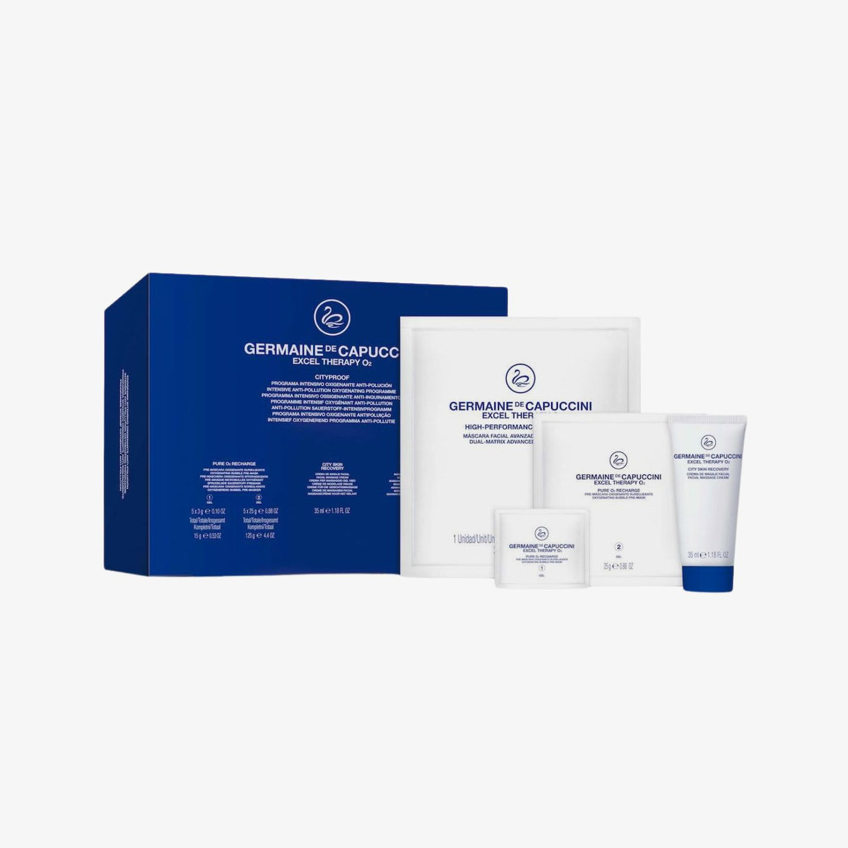 City Proof Programa Profesional Intensivo Oxigenante Anti Polución - Germaine de Capuccini