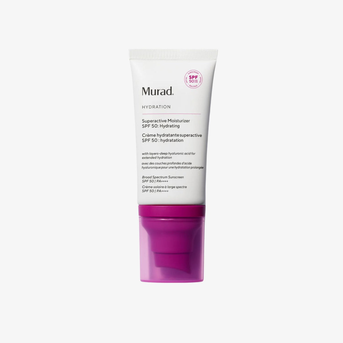 SUPERACTIVE MOISTURIZER SPF50: WRINKLE-FIGHTING 50ML